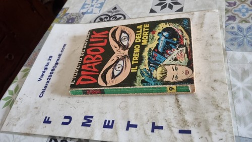Diabolik prima serie 9 - diabolik, 1°