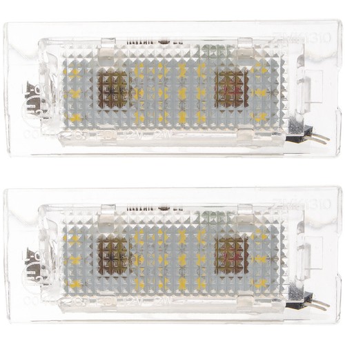 Coppia luce luci targa - 2x,