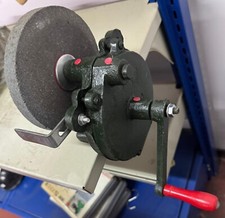 Smerigliatrice manuale e affilatrice per coltelli, scalpelli con pietra Ø 150 Mm