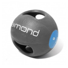 Diamond Double Grip Medicine Ball Grigio