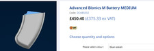 Batteria Advanced Bionics M