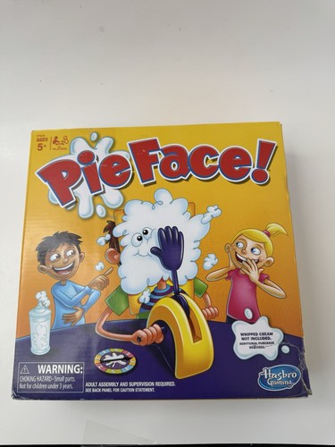 Hasbro pie face game - pie, gioco