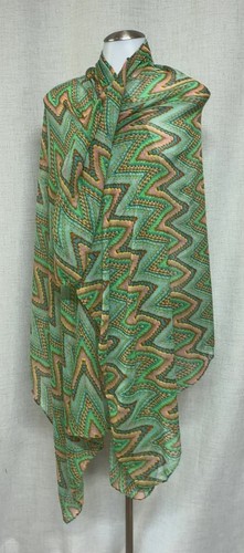 Sciarpa chevron multicolore - chevron,