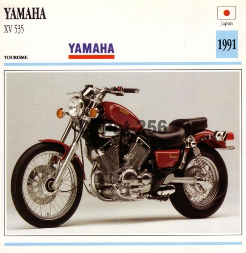 Fiche moto yamaha xv - fiche,