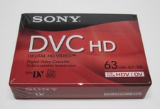 1 nastro HDV Sony HD Vixia