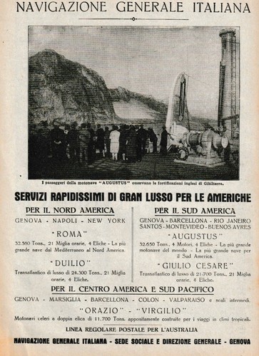 Pubblicita 1928 navigazione - pubblicita',