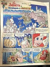 LA SIRENETTA E LA VIDEOCASSETTA DI NATALE opuscoletto-fumetto Vintage Raro