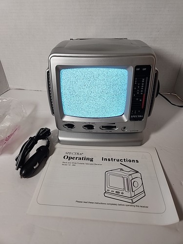 Spectra bianco nero tv - 5", e