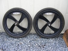 coppia ruote bmx mag nere