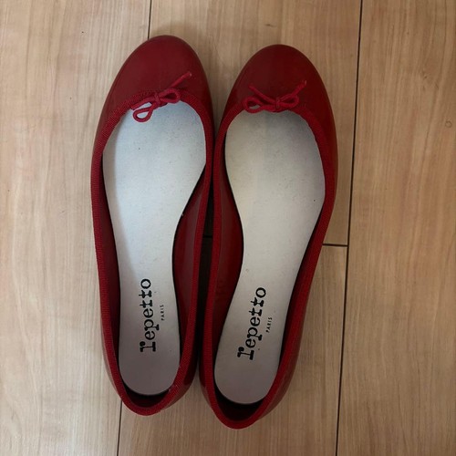 Scarpe ballo repetto rosse - repetto,