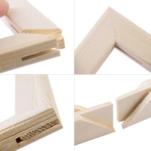 Kit cornice tela - cornice, legno