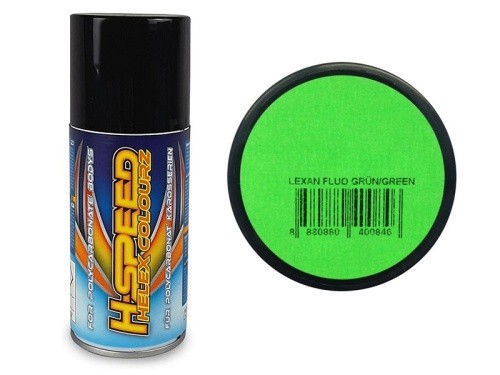 Lexan spray fluo verde - spray, verde/verde