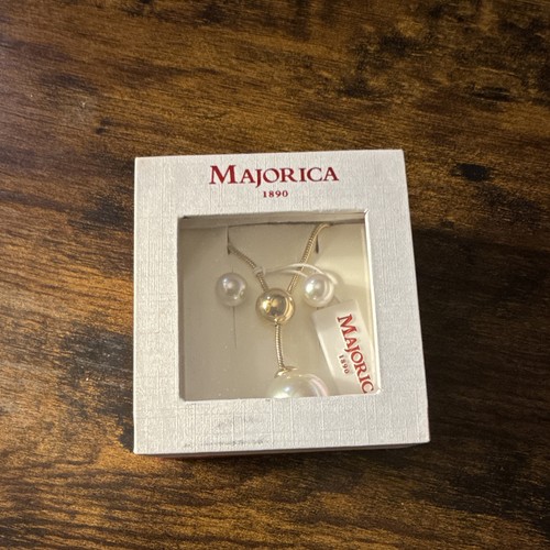 Collana con ciondolo perle - collana,