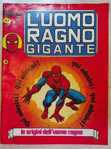 Uomo ragno gigante corno - ragno,