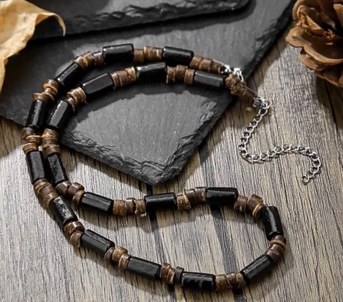 Collana perline vero - collana,