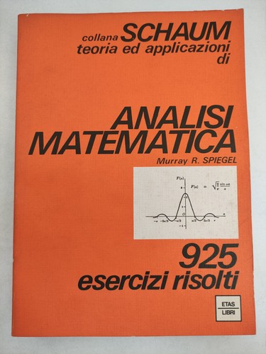 Analisi matematica spiegel - matematica,