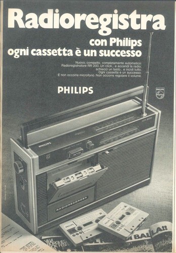 Philips radioregistratore - philips,