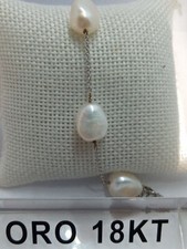 Bracciale in oro bianco 750 18