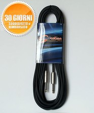 Cavo audio JACK Mono Ø 6.3 mm