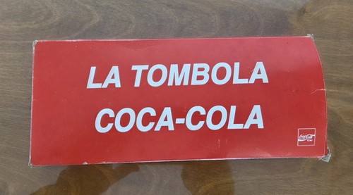 Tombola coca cola vintage - tombola,
