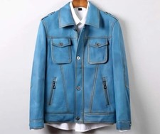 Giacca camionista uomo blu