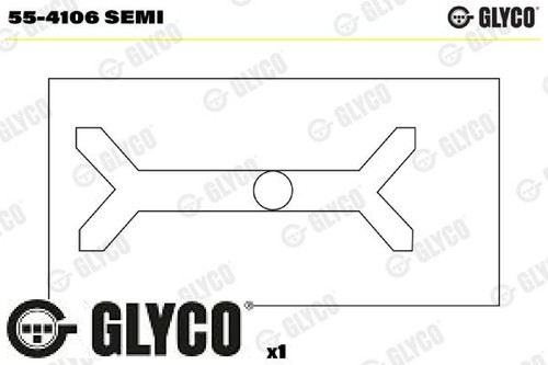 Glyco 4106semi boccola - glyco,