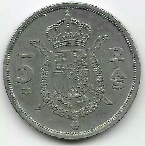 Spagna ptas moneta 1975 - moneta,