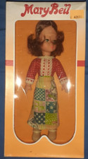 BAMBOLA VINTAGE MARYBELL giocattolo vintage 70 bambina Galba italia MARY BELL PUPE MUNECA mery