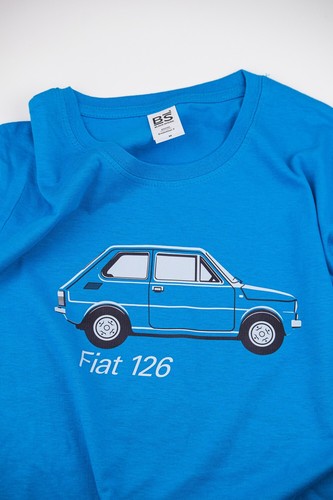 Shirt maglietta epoca - t-, fiat