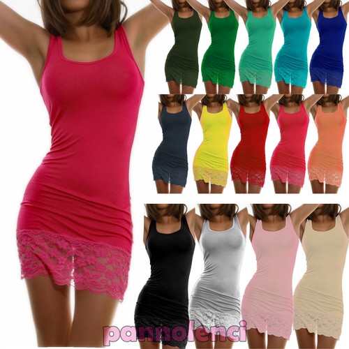 Top miniabito donna vestitino