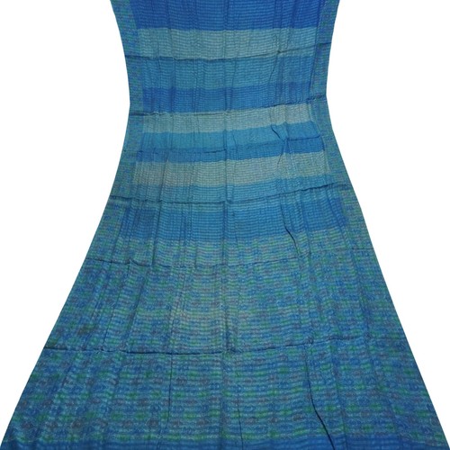 Sari vintage blu - sari, 100%
