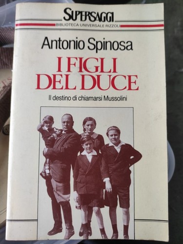 Libro antonio spinosa - libro, figli