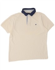 Polo uomo Brooksfield IT 54 XL bianco sporco cotone BU19