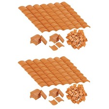 200 Pezzi Tegole per Tetti Set