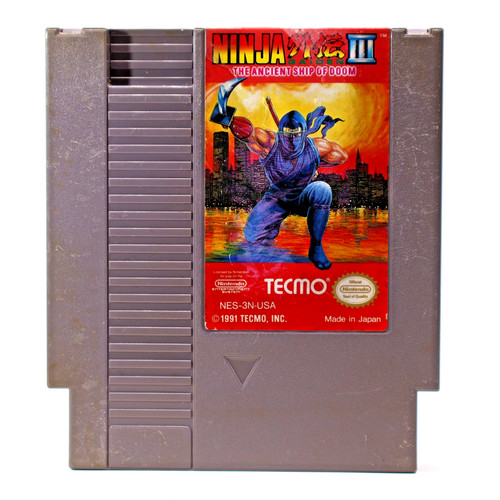 Ninja gaiden iii solo - ninja,
