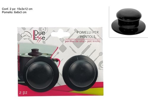 Set pezzi ricambio pomelli - pezzi,