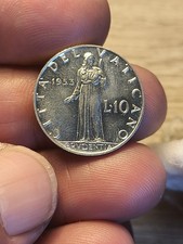 10 LIRE 1953 - CITTÀ DEL
