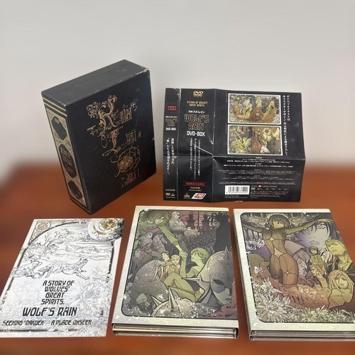 Wolf rain dvd box - rain,