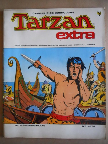 Tarzan extra tavole - n�7,