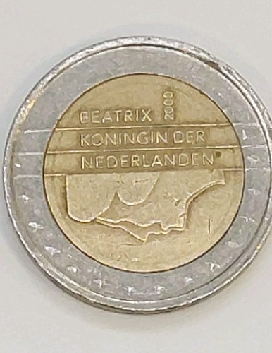 Moneta euro olanda - moneta, 2