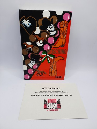 Diario moschino biglietto - diario,