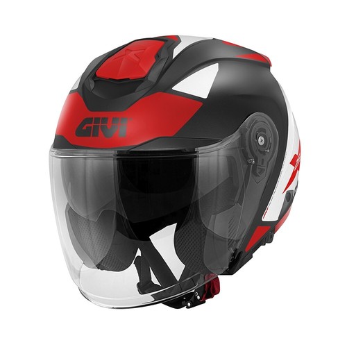 Casco givi jet x25 - target, nero