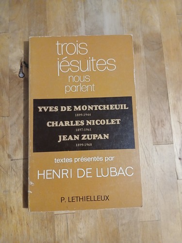 Trois jésuites nous parlent - ,