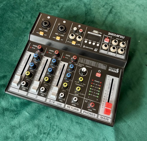 Italian stage proel - proel, 2mix4fxu