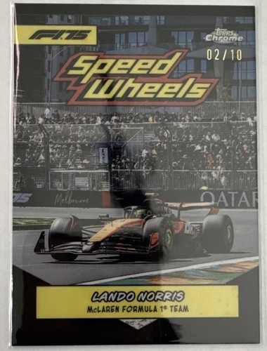 2025 topps chrome lando - topps,