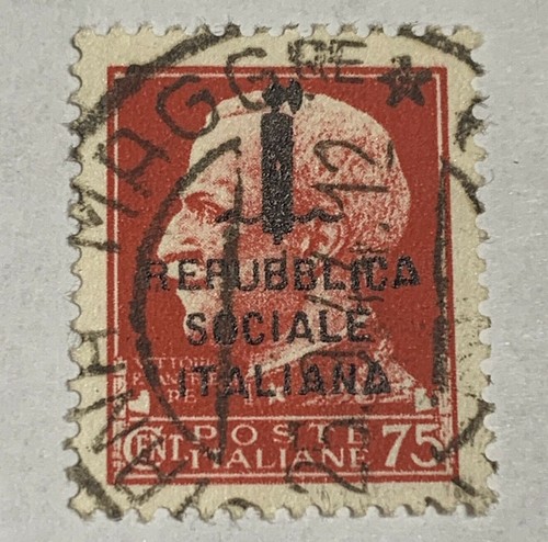 1944 francobollo repubblica - 1944,