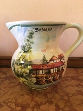 Ceramica Bassano Grande Brocca Acqua Vino Lattiera