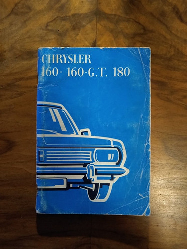 Manuel entretien chrysler 160 - entretien,