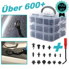 XXL Box Fissaggio Rivetto Clip Perni Auto Paraurti Universale Kit Riparazione
