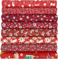 8 Pezzi 50 X 50 Cm Tessuti